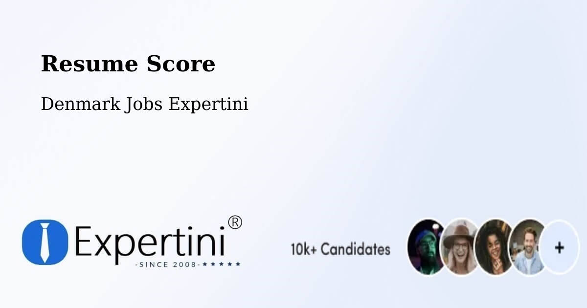 Resume Score & Job Description Match Tool – Viborg - Denmark Jobs Expertini